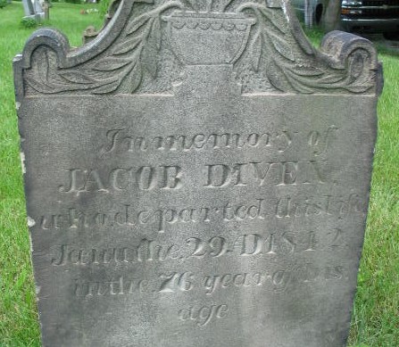 Jacob Diven tombstone